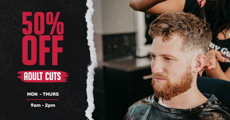 Happy Hour Deal: Score 50% Off Haircuts