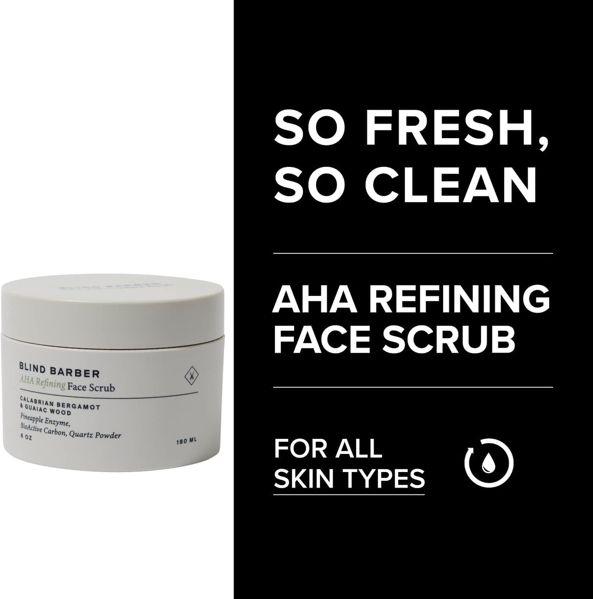 AHA Refining Face Scrub