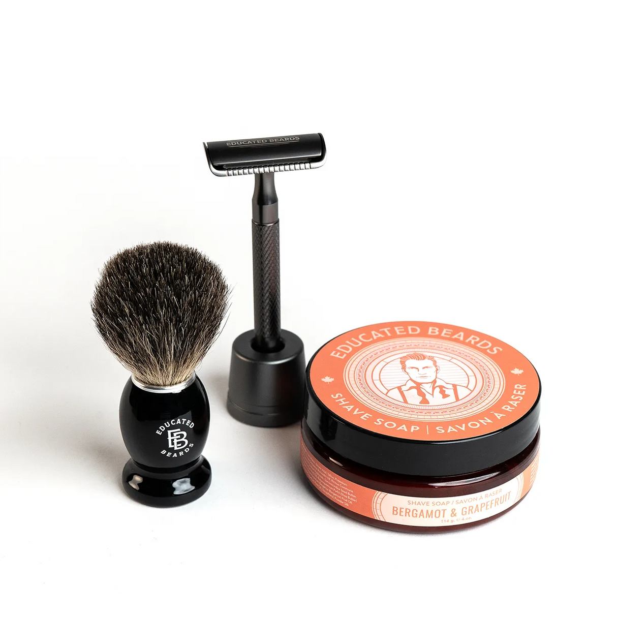 Bergamot Grapefruit Shave Kit-Educated Beards