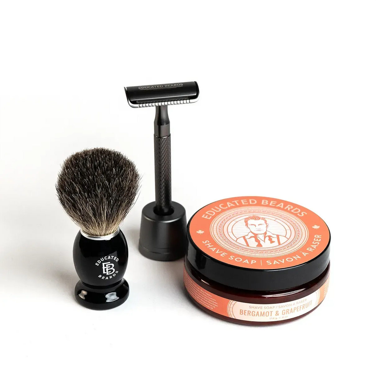 Bergamot Grapefruit Shave Kit-Educated Beards