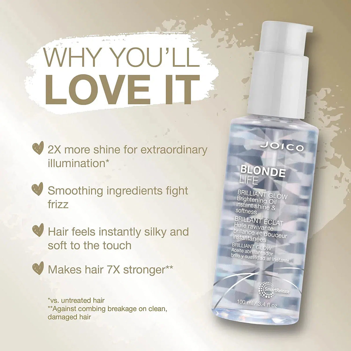 Blonde Life Brilliant Glow Brightening Oil