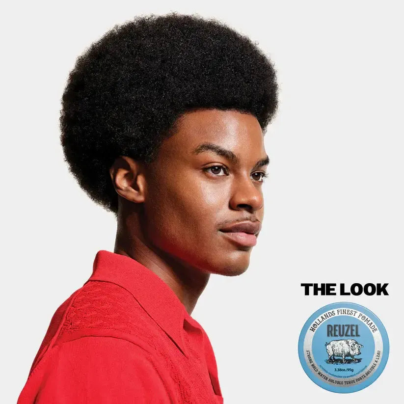 Blue Strong Hold Pomade Road Trip