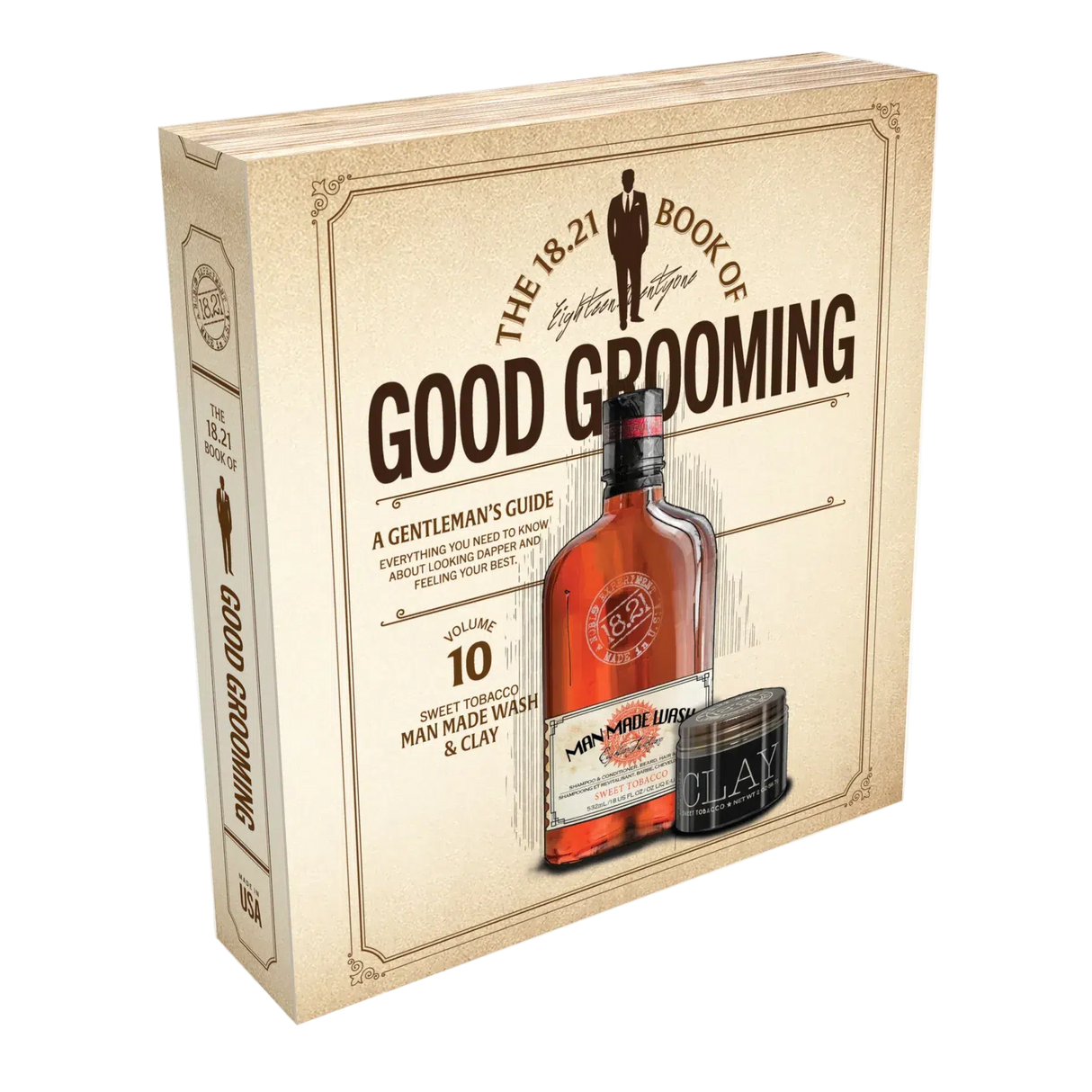 Book of Good Grooming Gift Set Volume 10 - Wash & Clay Sweet Tobacco