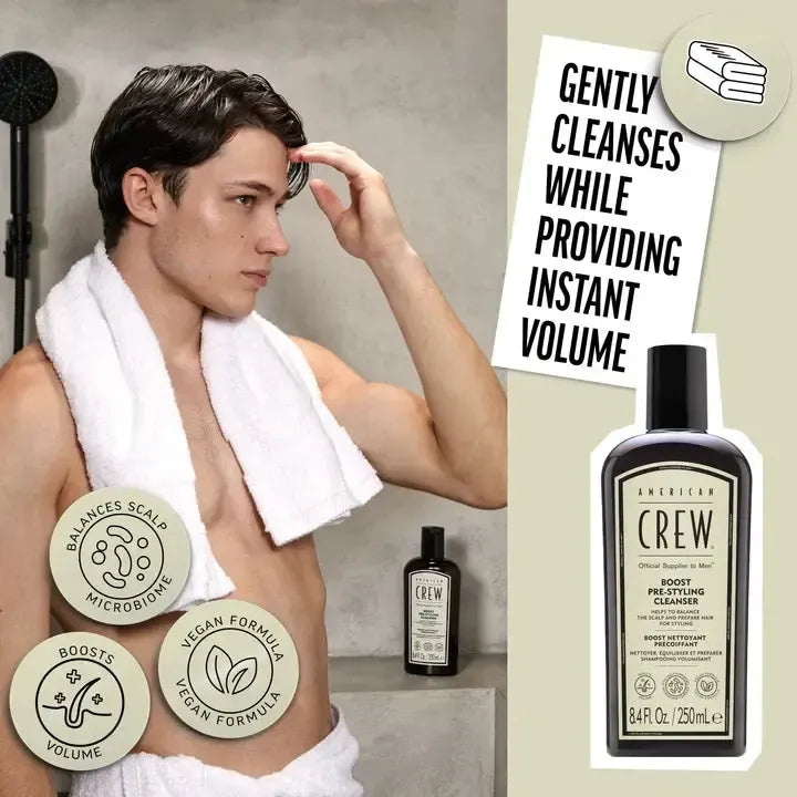 Boost Pre-Styler Shampoo-American Crew