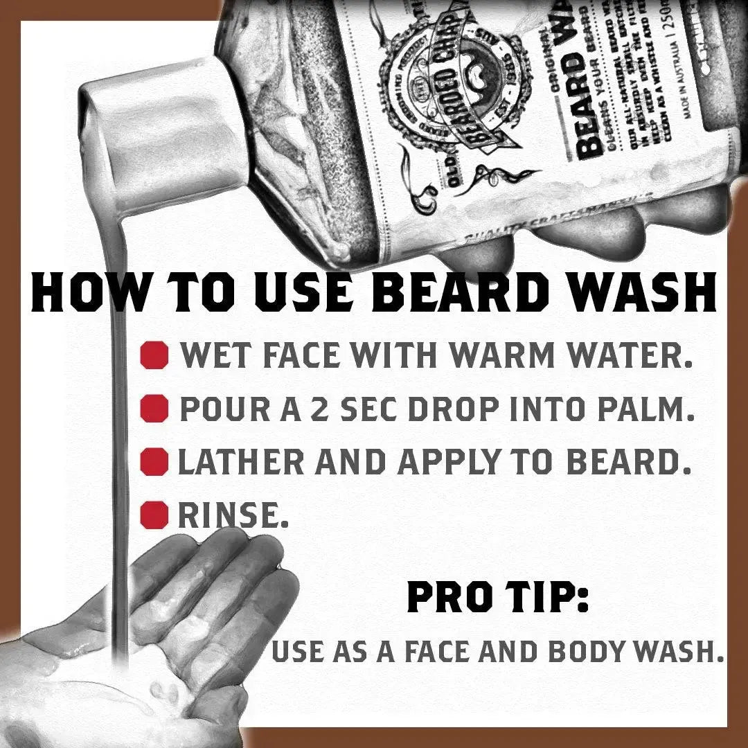 Brawny Original Beard Wash