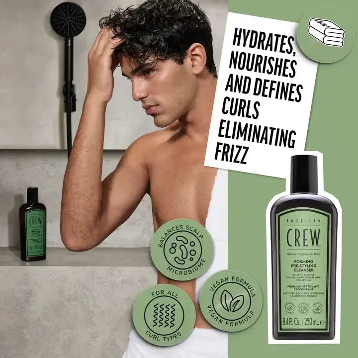 Forming Pre Styler Shampoo-American Crew