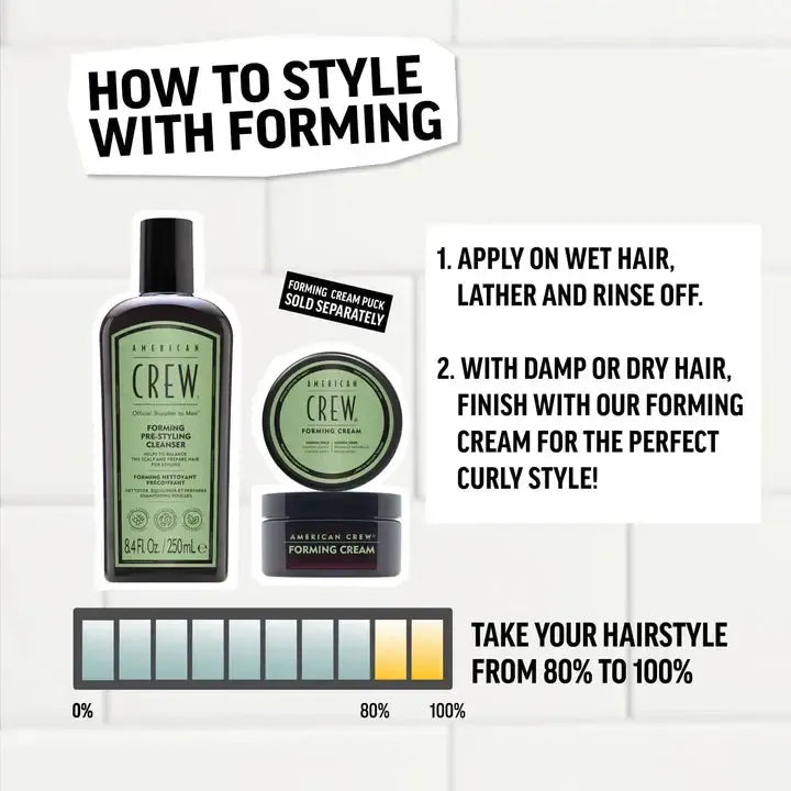 Forming Pre Styler Shampoo-American Crew