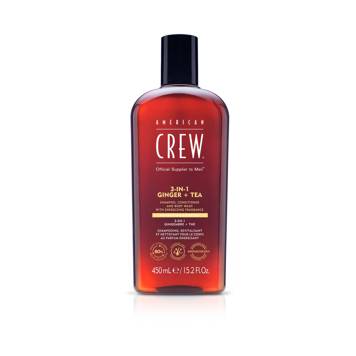 American Crew 3-in-1 Ginger + Tea-American Crew