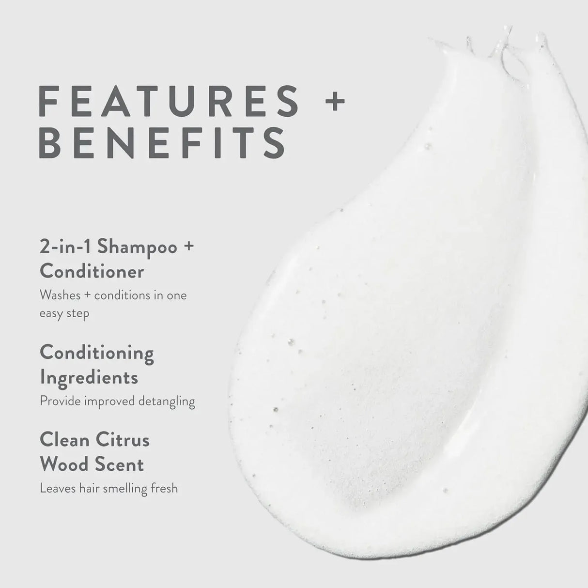 Mitch Care Double Hitter 2-in-1 Shampoo + Conditioner