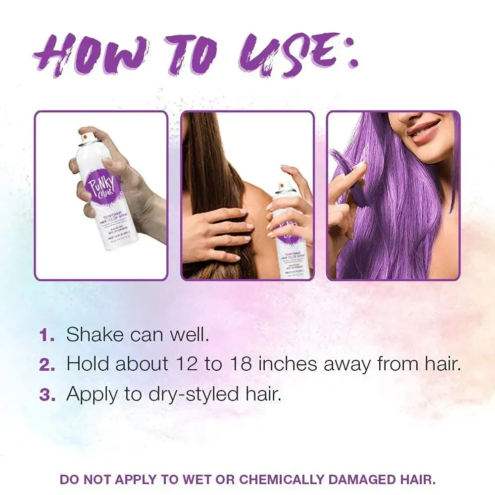 Temporary Color Spray Panther Purple