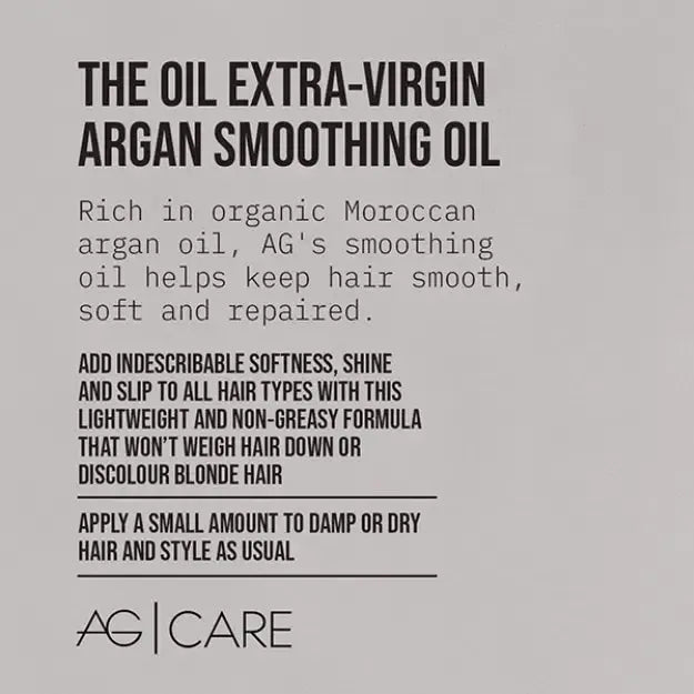 The Oil Argan Smoothing Oil