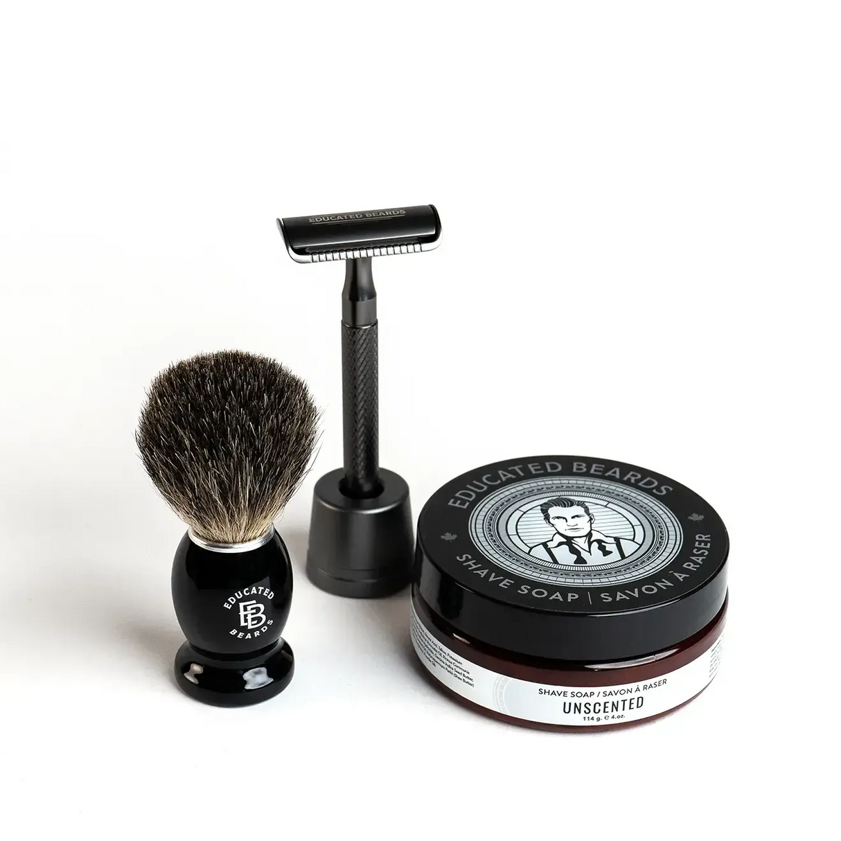 Unscented Shave Kit-Educated Beards