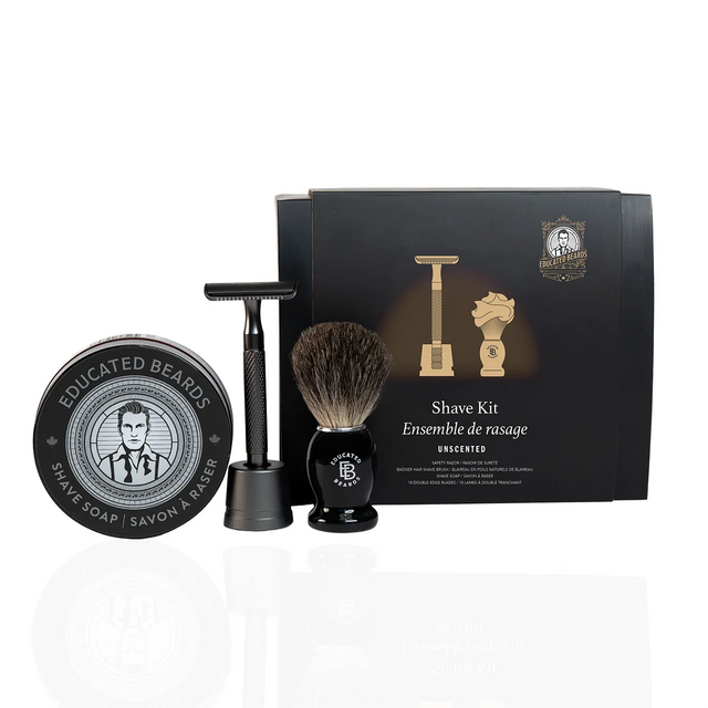 Unscented Shave Kit-Educated Beards
