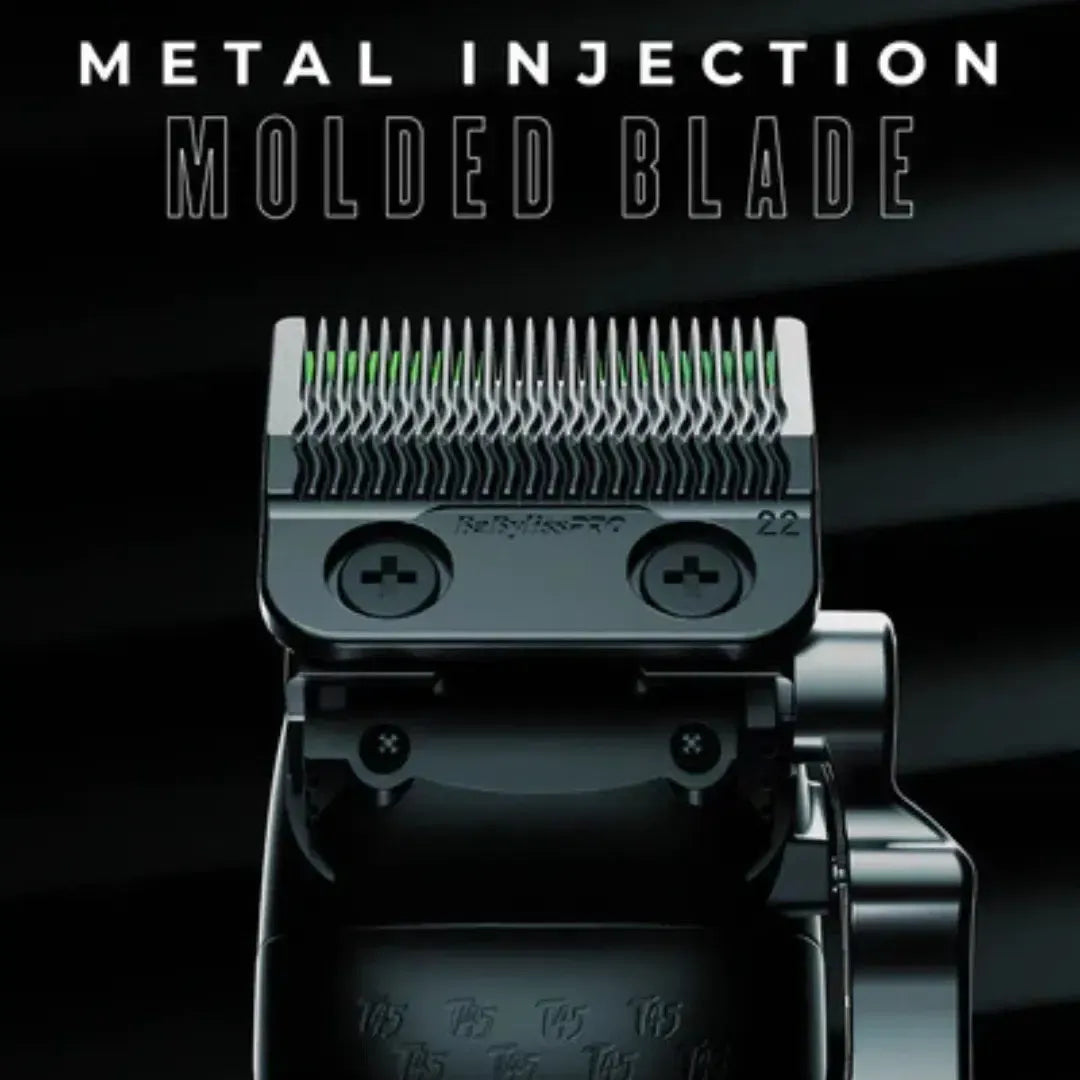 Wireless Charging Clipper Black Titanium With Mim Fade Blade - FXT45C