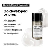 Absolut Repair Molecular Professional Leave-In Mask-L'Oreal Professionnel