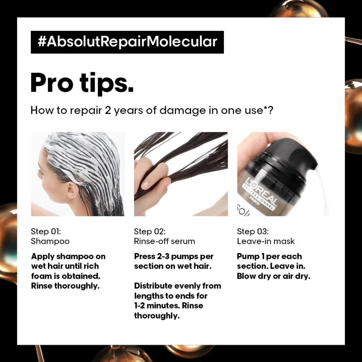 Absolut Repair Molecular Trio