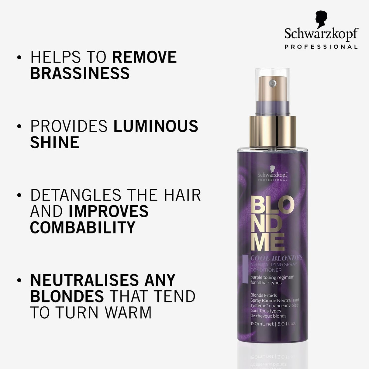 BLONDME Cool Blondes Neutralizing Spray Conditioner