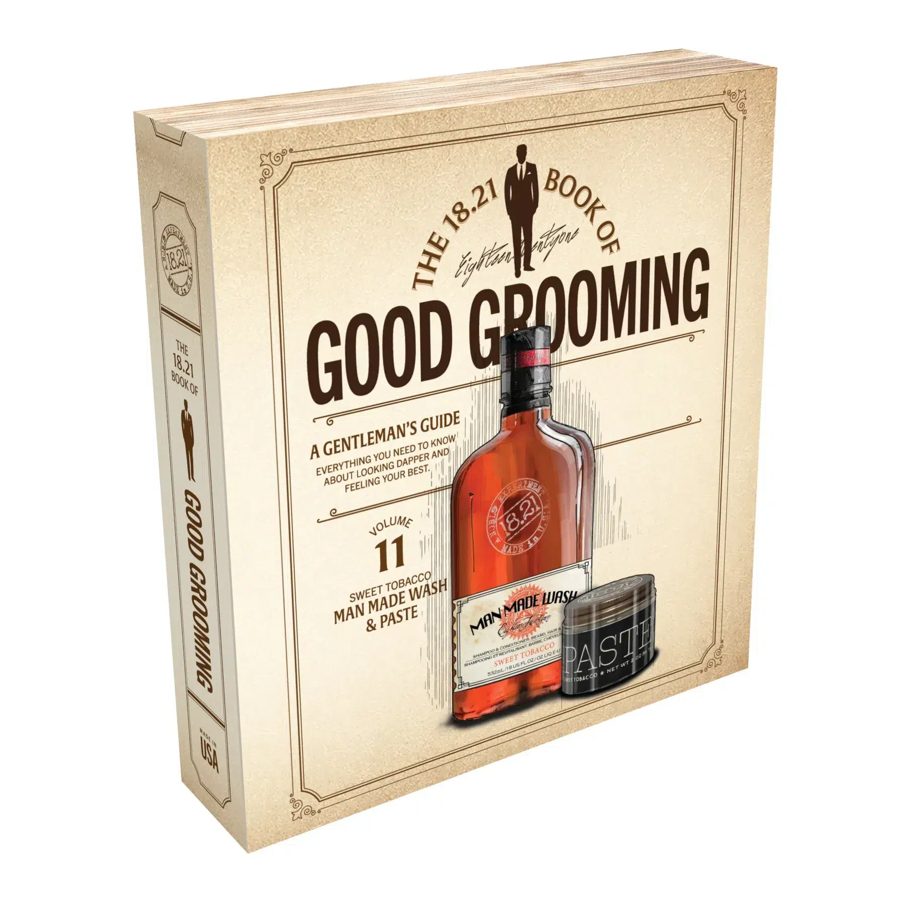 Book of Good Grooming Volume 11 - Wash & Paste Sweet Tobacco