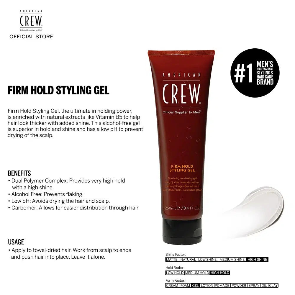 Classic Firm Hold Styling Gel