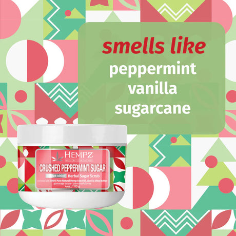 Crushed Peppermint Sugar Herbal Body Sugar Scrub - Limited Edition