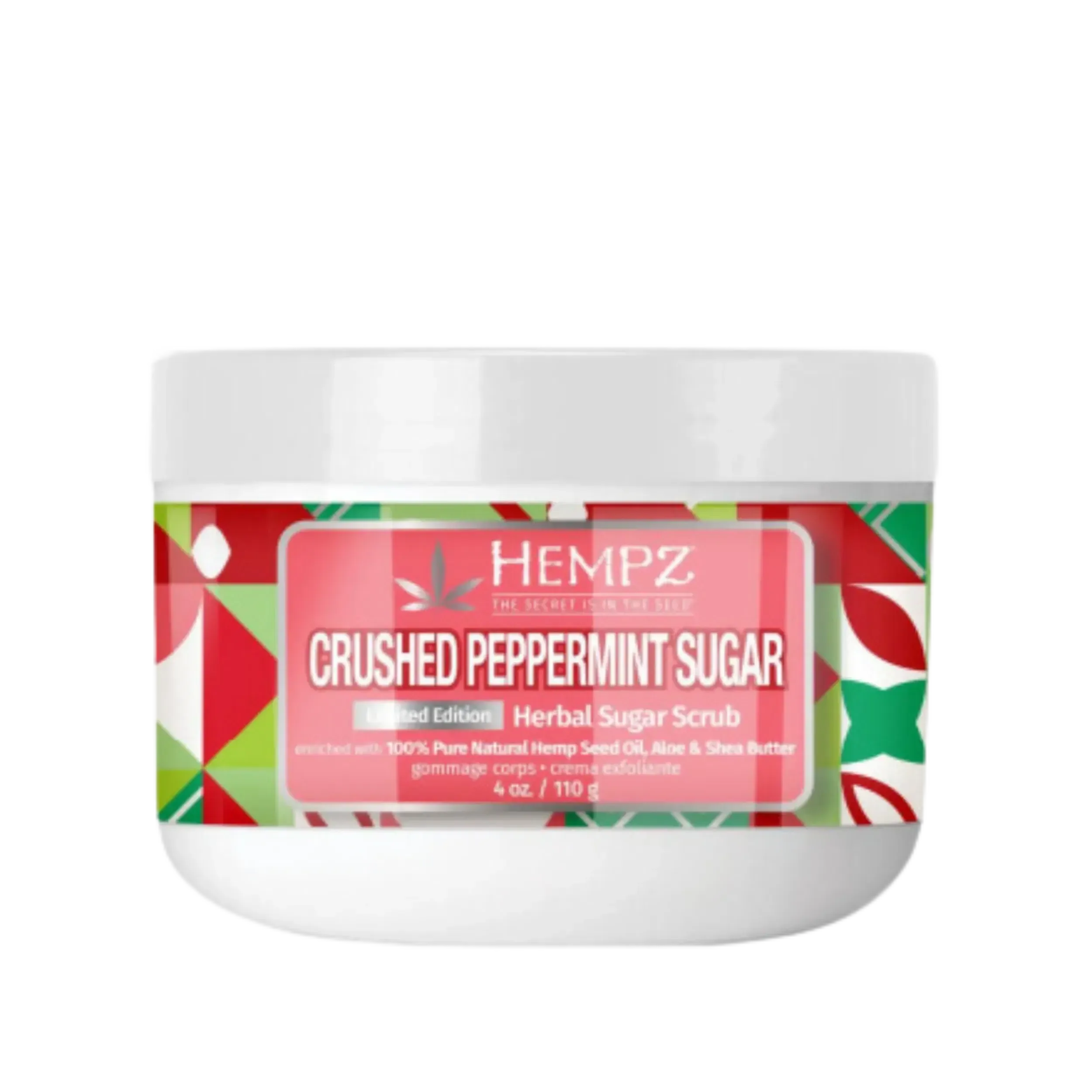 Crushed Peppermint Sugar Herbal Body Sugar Scrub - Limited Edition