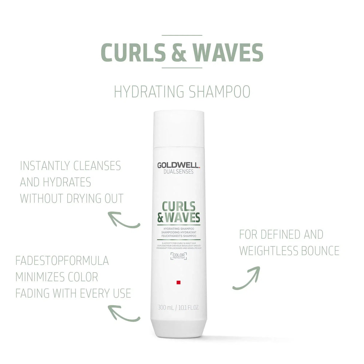 Curls + Waves Hydrating Shampoo