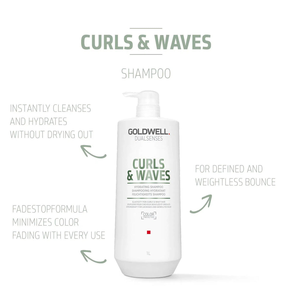 Curls + Waves Hydrating Shampoo