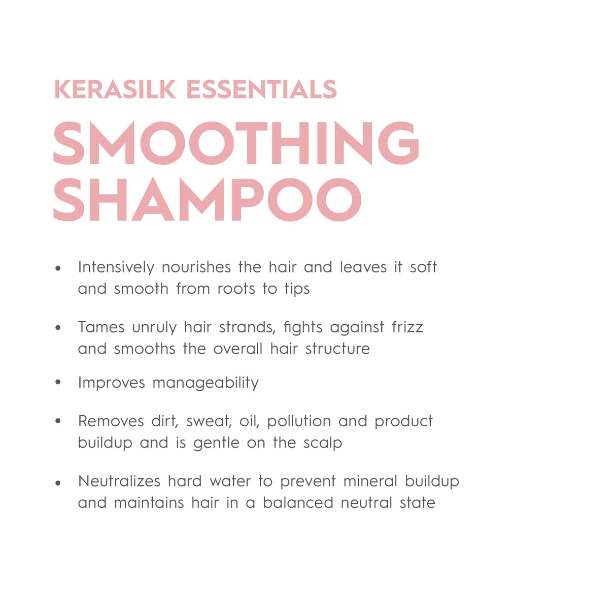 Essentials Smoothing Shampoo