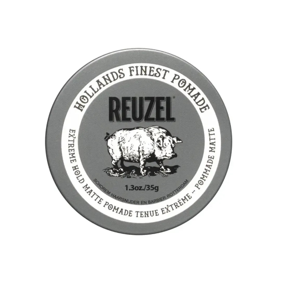 Reuzel Extreme Hold Matte Pomade - Tommy Gun's Original Barbershop