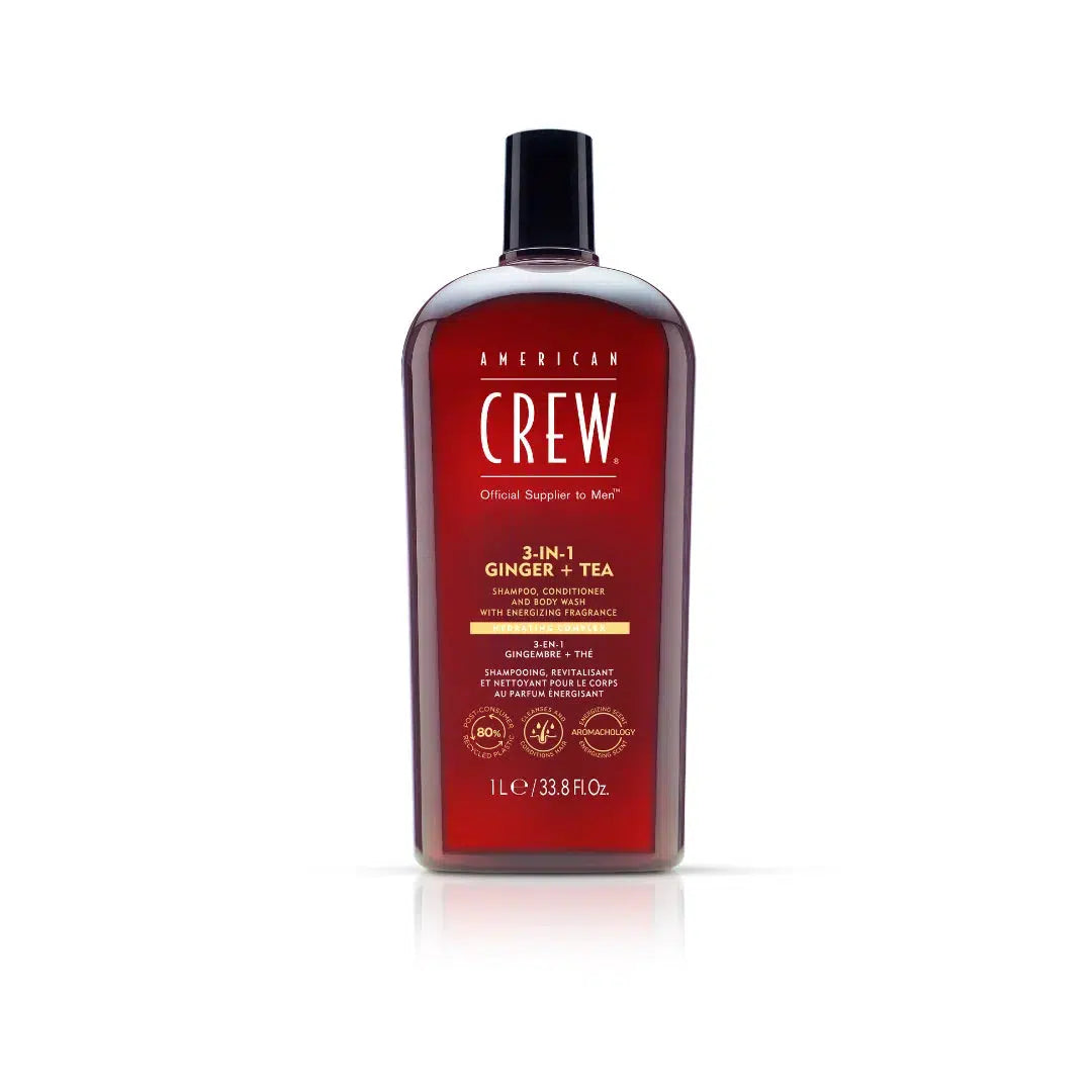 American Crew 3-in-1 Ginger + Tea-American Crew