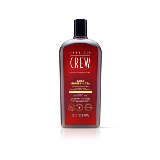American Crew 3-in-1 Ginger + Tea-American Crew
