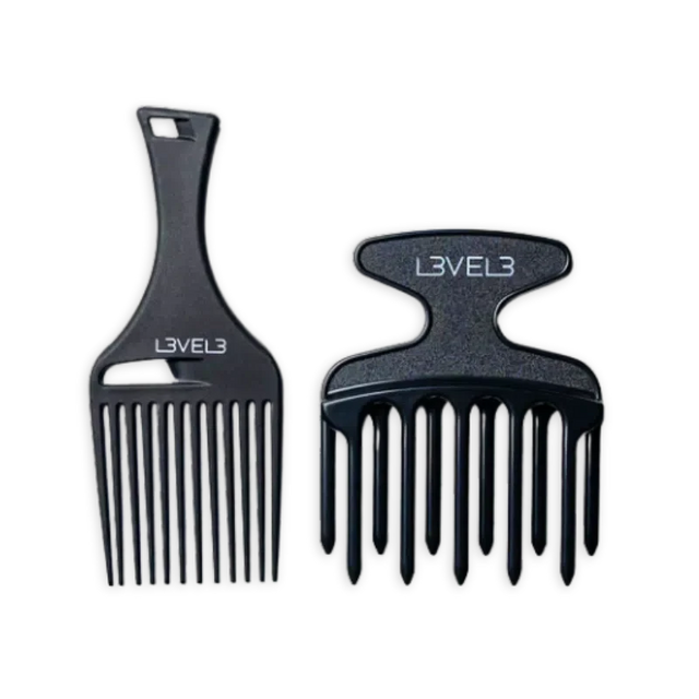 Hair Pick Comb Set-L3VEL3