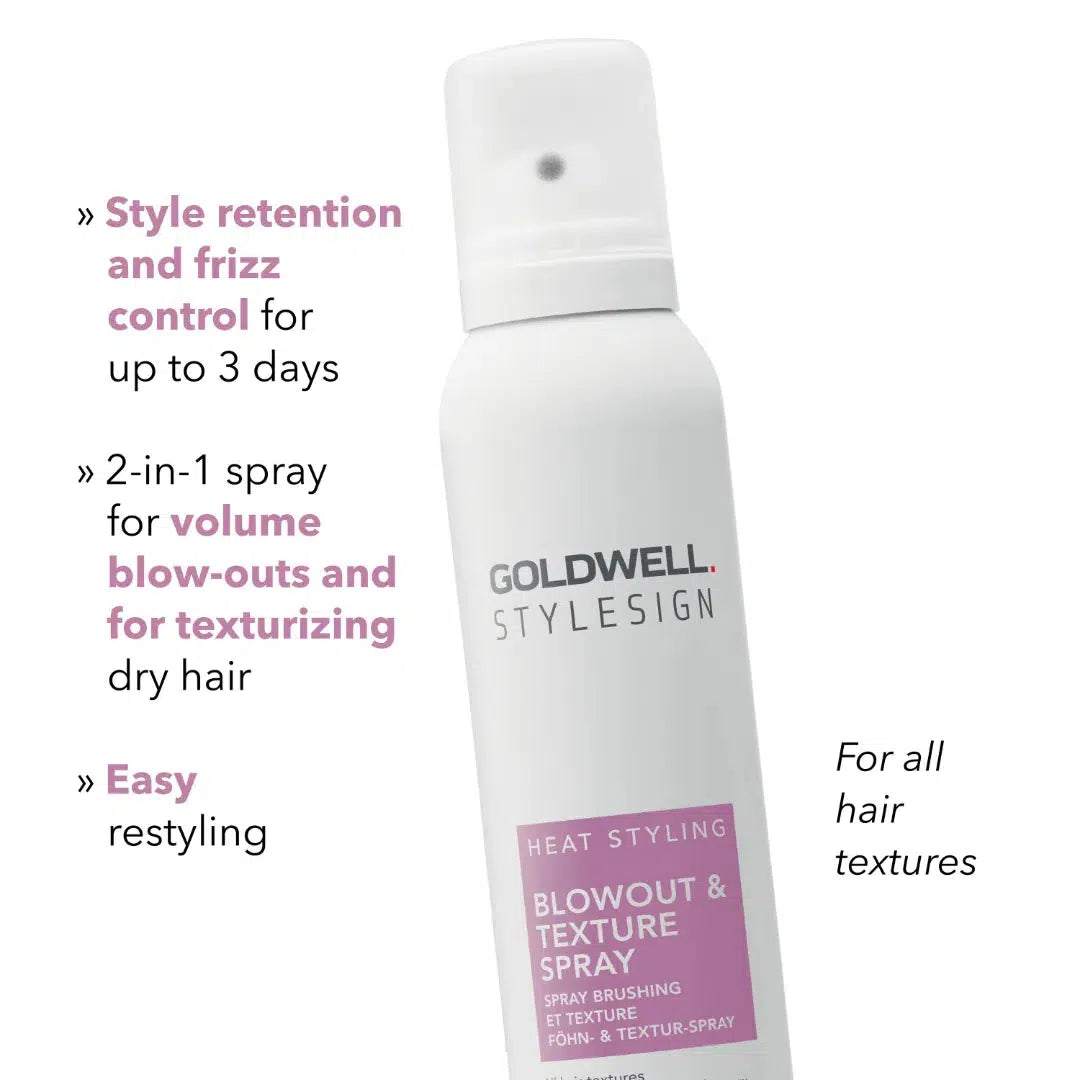 Goldwell StyleSign Heat Styling Blowout & Texture Spray