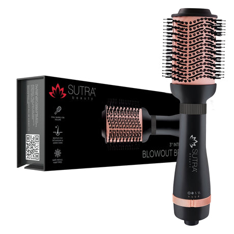 Interchangeable Blowout Brush Rose Gold