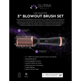 Interchangeable Blowout Brush Rose Gold