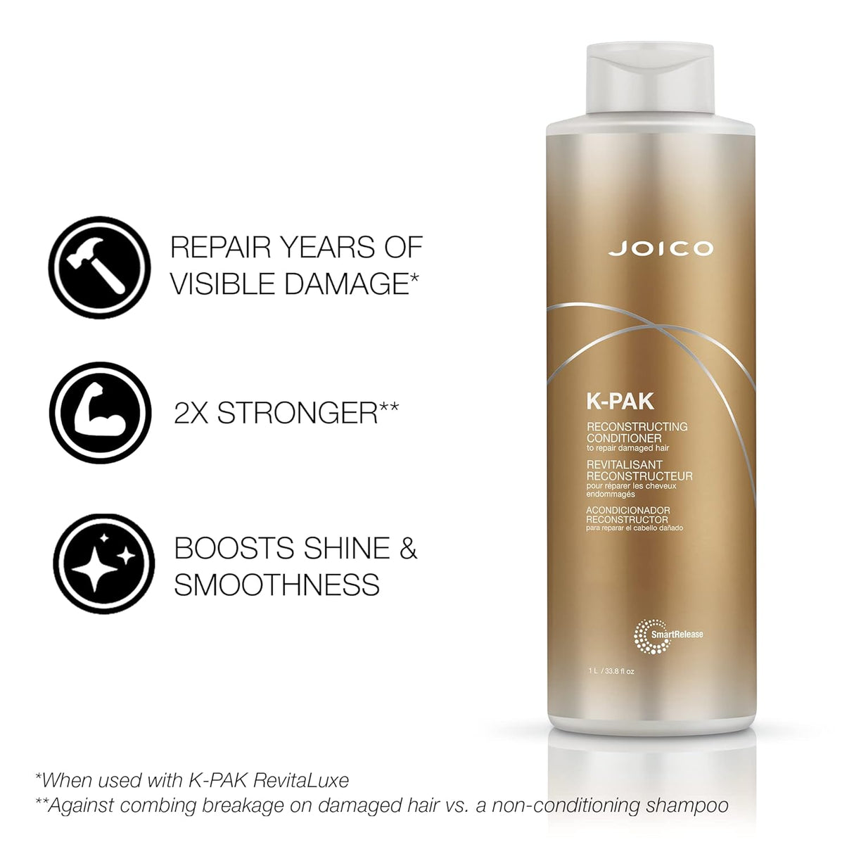 K-Pak Reconstructing Shampoo + Conditioner Duo