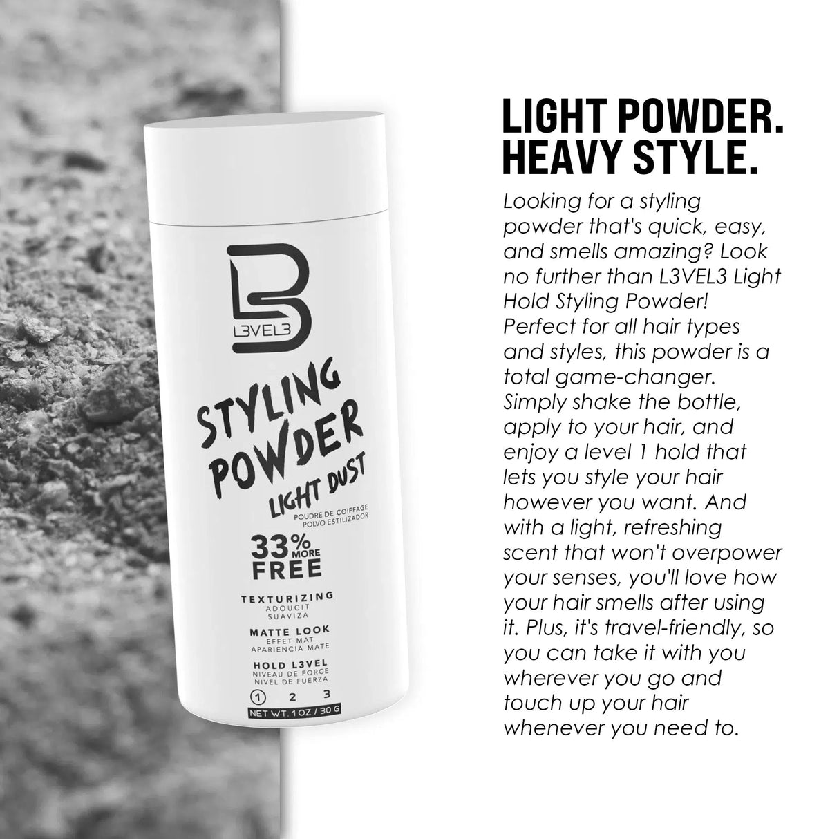 Light Hold Styling Powder 30G