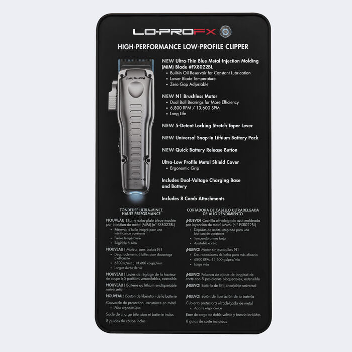 BaBylissPro LoPro Fx-One Clipper - FX829 – Tommy Gun's Original 