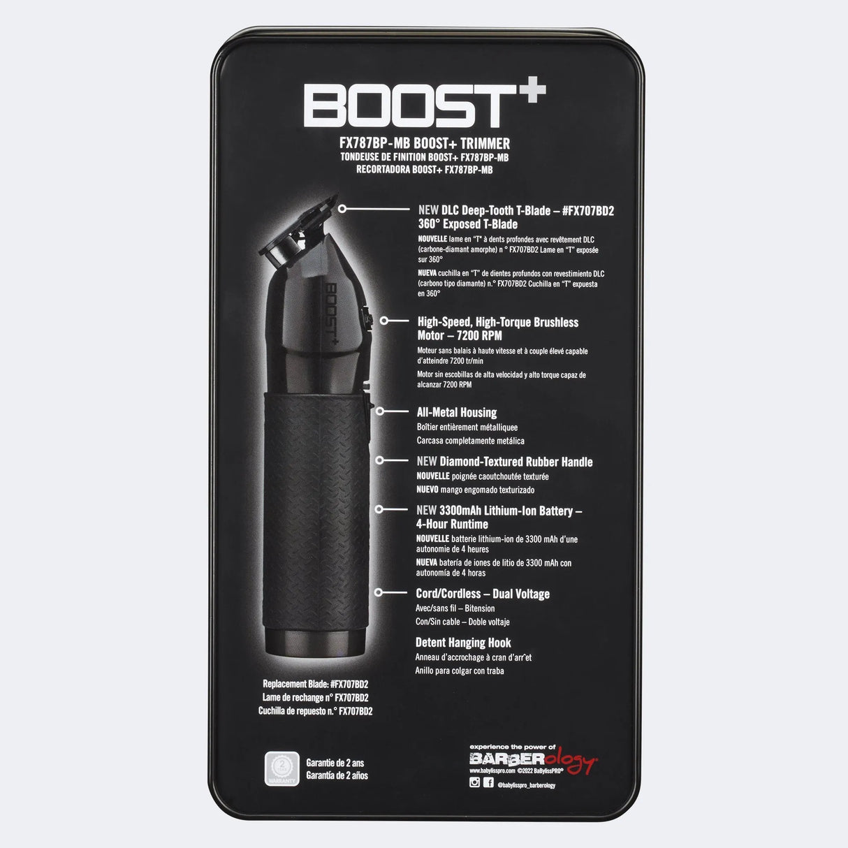 Matte Black Boost+ Trimmer