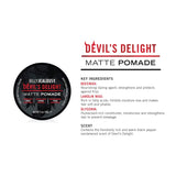 Matte Hair Pomade Devils Delight