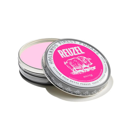 Pink Extreme Hold Matte Pomade 113G-Reuzel