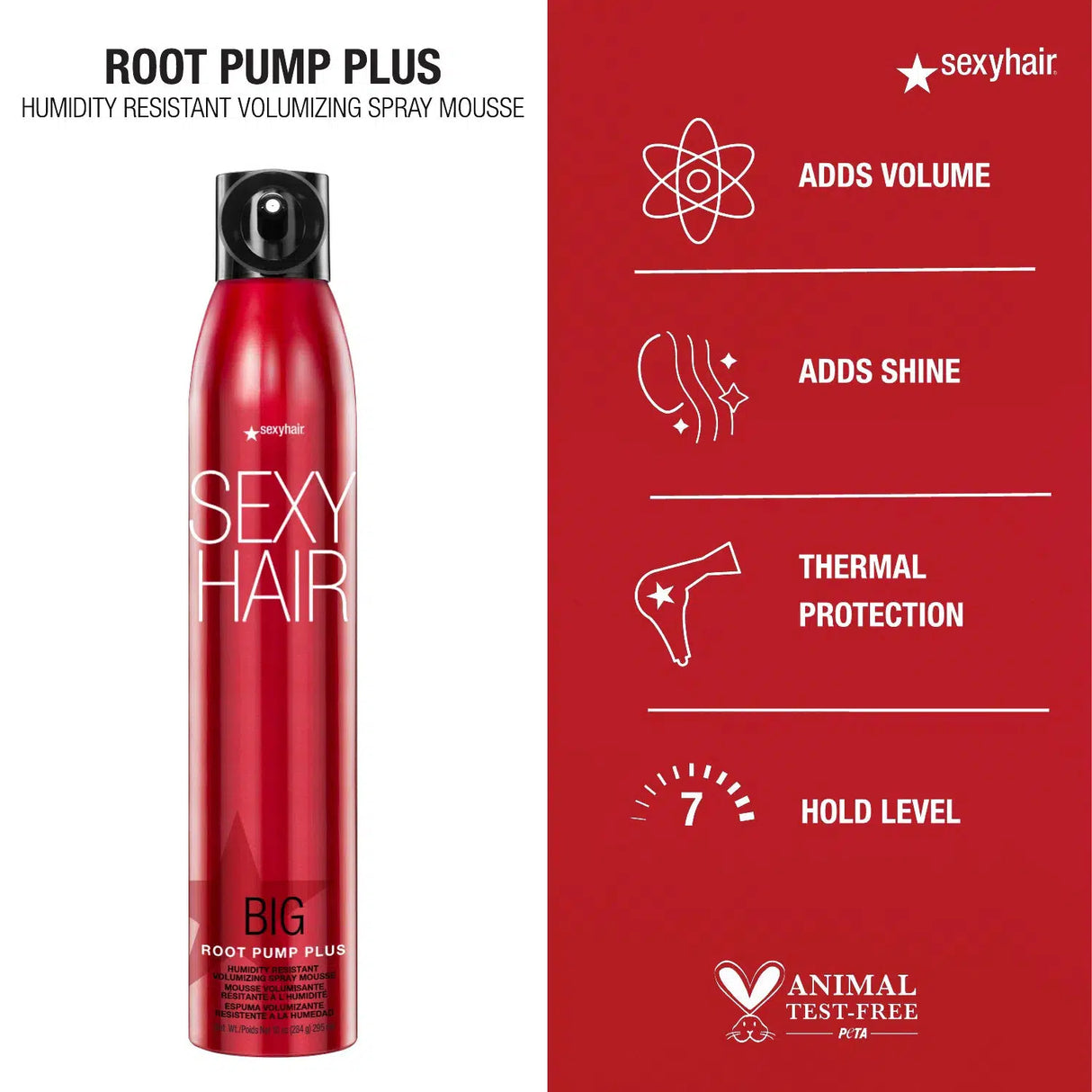 Root Pump Plus Volumizing Spray Mousse