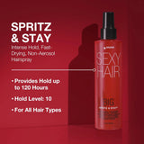 Spritz & Stay Intense Hold, Fast Drying, Non-Aerosol Hairspray