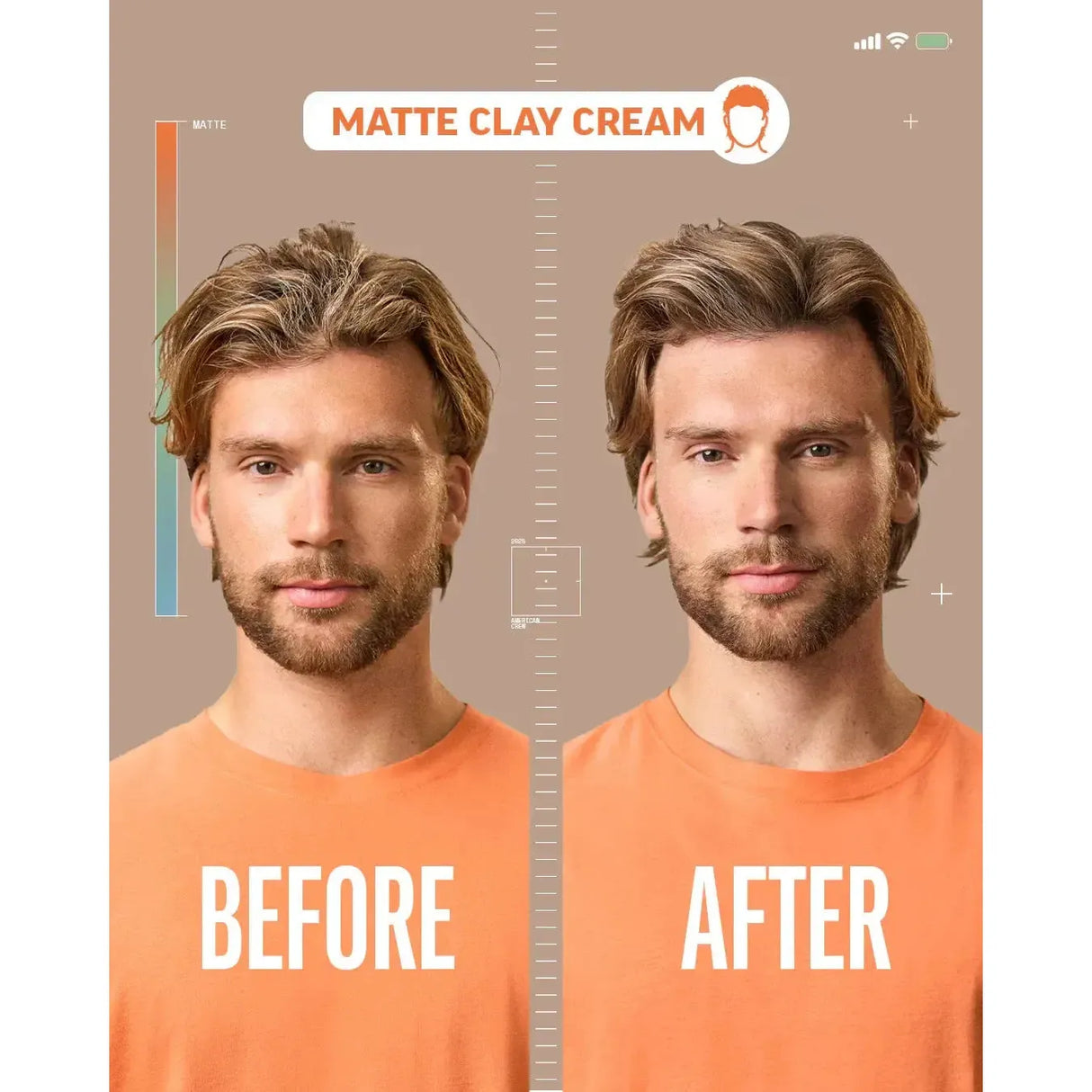 Style + Care Matte Clay Cream