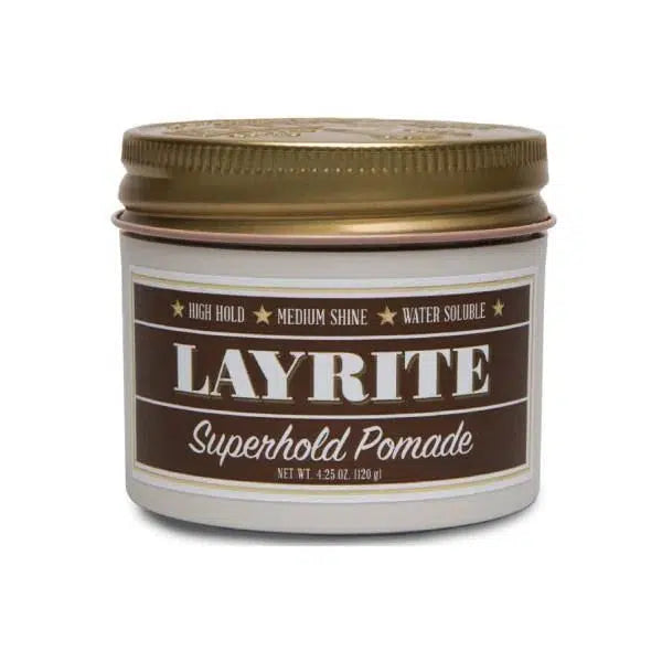 Layrite Superhold Pomade - Tommy Gun's Original Barbershop