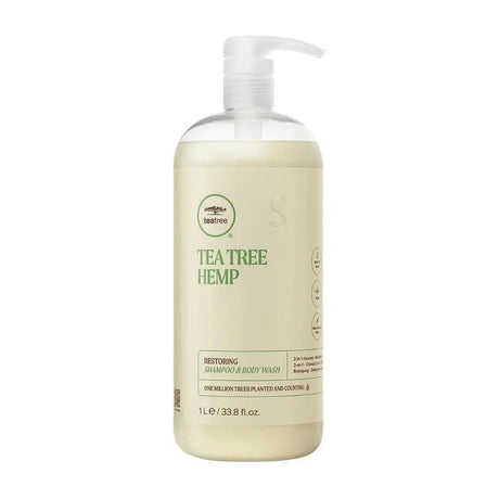 Tea Tree Hemp Restoring Shampoo & Body Wash