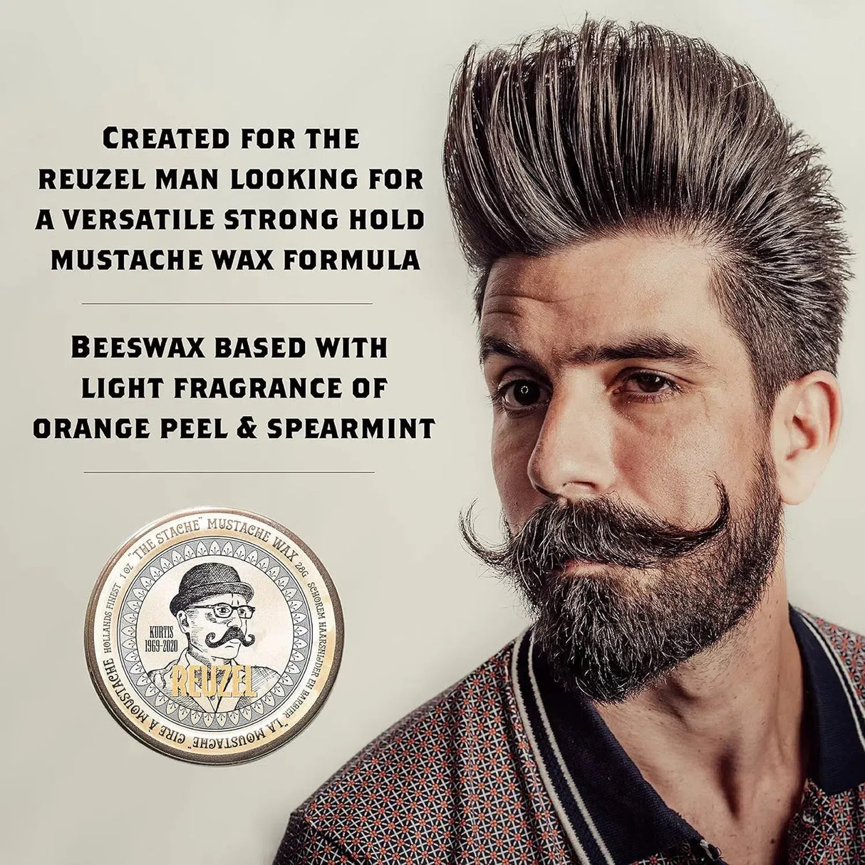 "The Stache" Moustache Wax