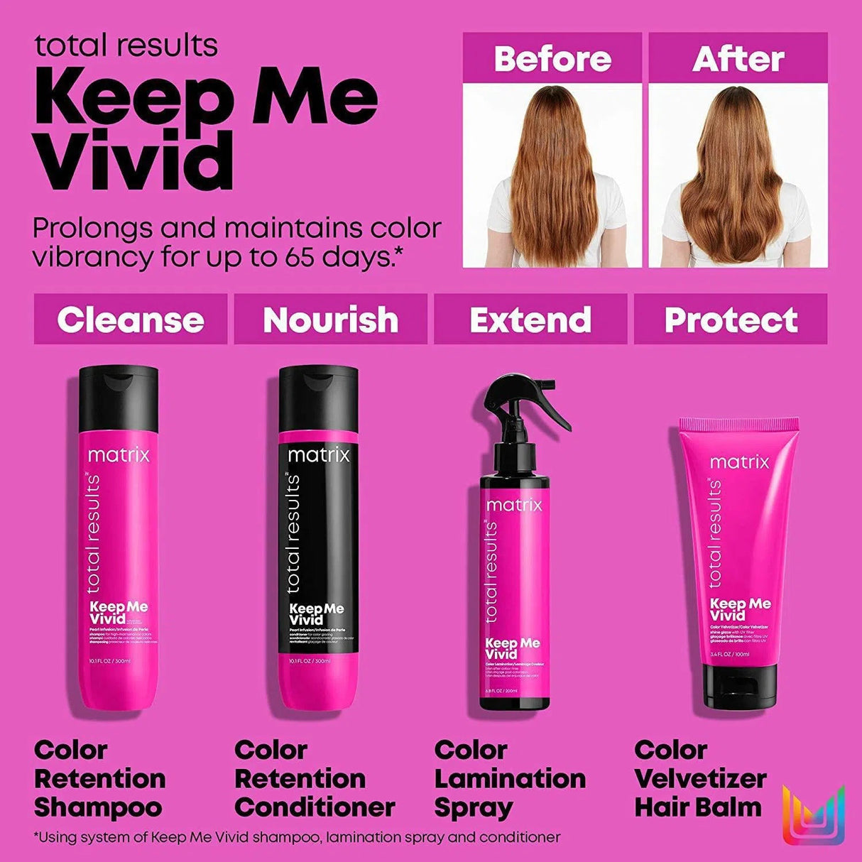 Total Results Keep Me Vivid Shampoo