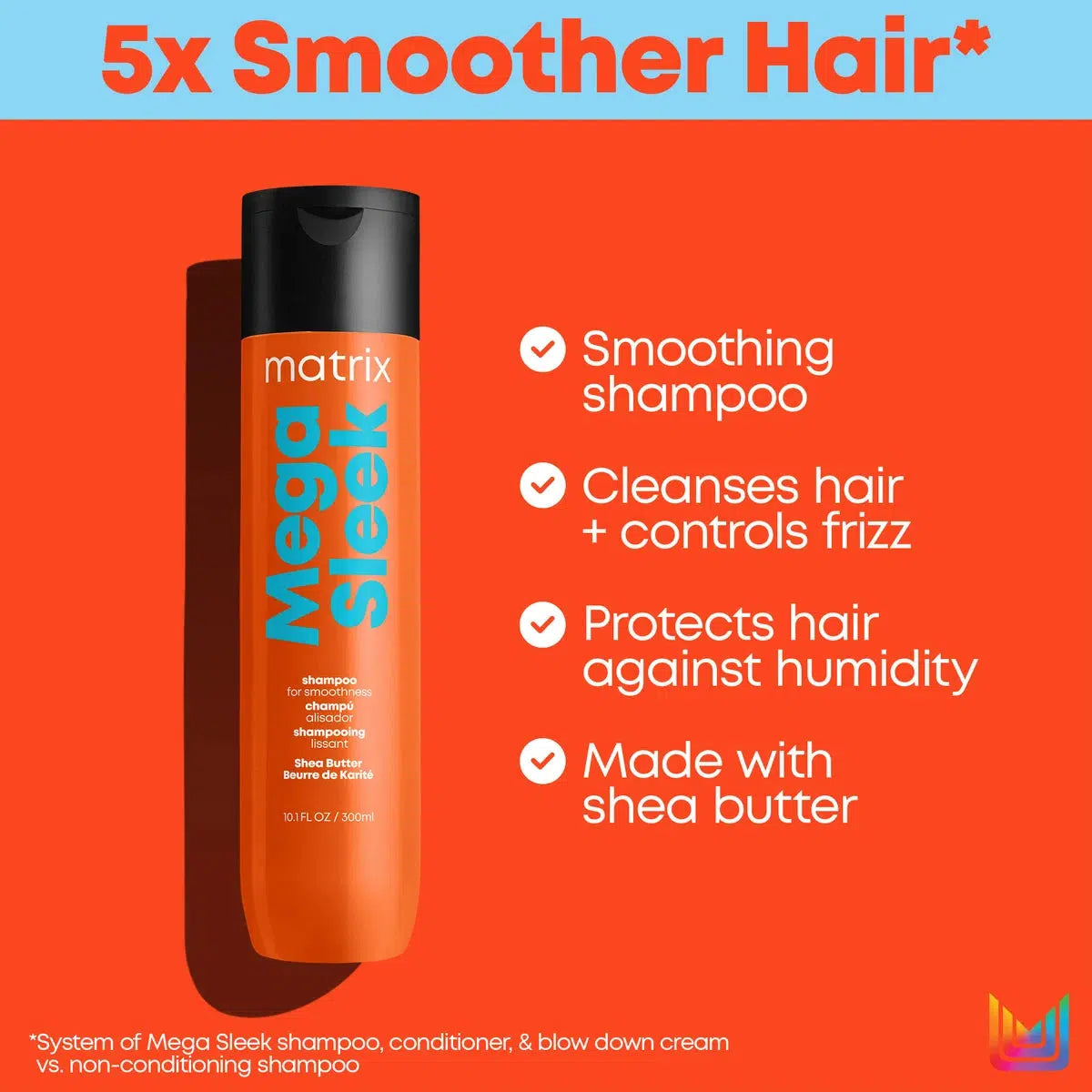 Total Results Mega Sleek Shampoo