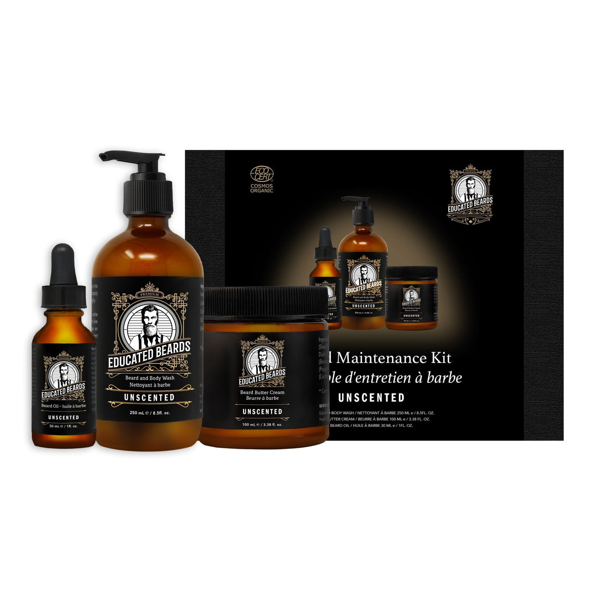 Unscented Beard Maintenance Kit